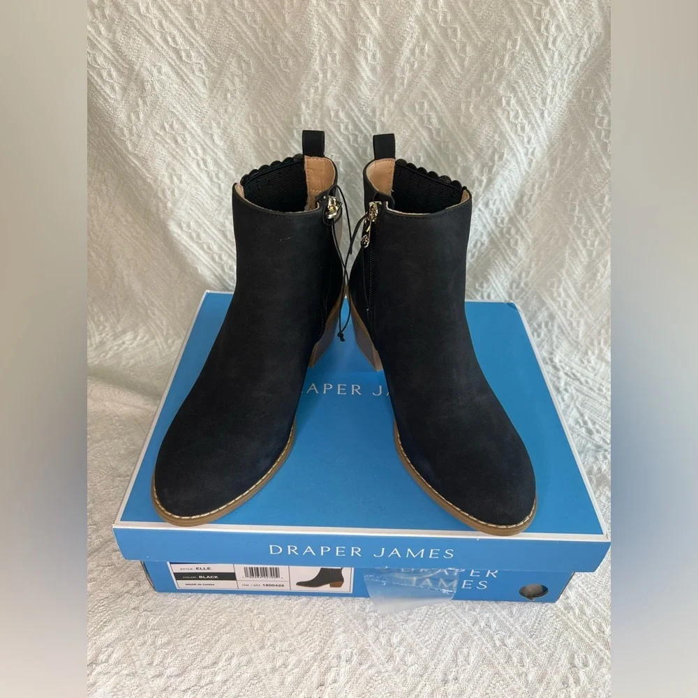 Draper James "Elle" Heeled Booties in Black, size 7, NIB/NWT! - Picture 3 of 10